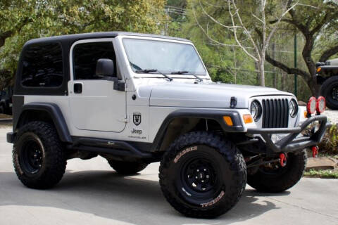 2003 Jeep Wrangler for sale at SELECT JEEPS INC in League City TX