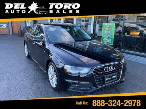 2014 Audi A4 for sale at DEL TORO AUTO SALES in Auburn WA