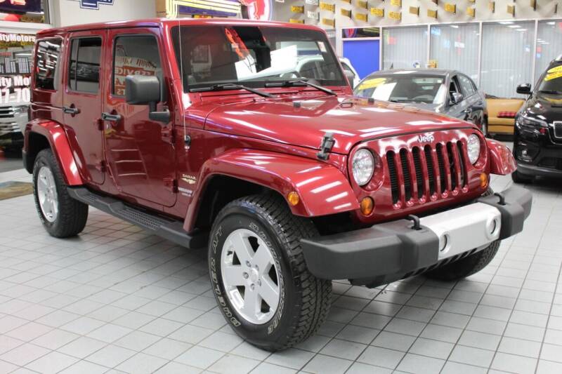 2012 Jeep Wrangler Unlimited for sale at Windy City Motors in Chicago IL