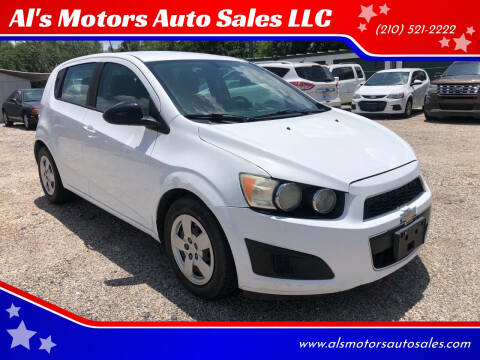 2016 Chevrolet Sonic for sale at Al's Motors Auto Sales LLC in San Antonio TX