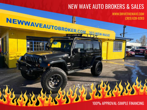 2011 Jeep Wrangler Unlimited for sale at New Wave Auto Brokers & Sales in Denver CO