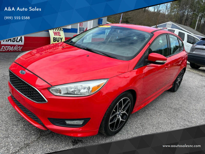 2015 Ford Focus for sale at A&A Auto Sales in Fuquay Varina NC