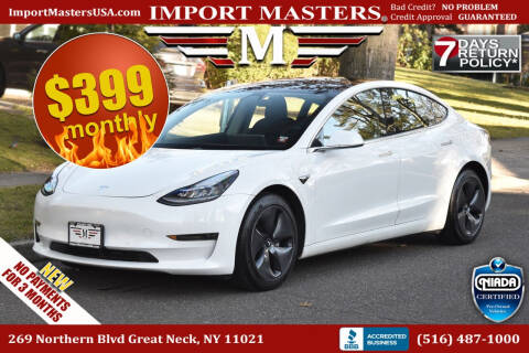 2019 Tesla Model 3 for sale at Import Masters in Great Neck NY