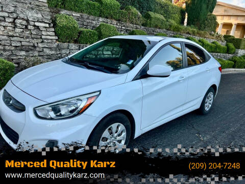 2016 Hyundai Accent for sale at Merced Quality Karz in Merced CA