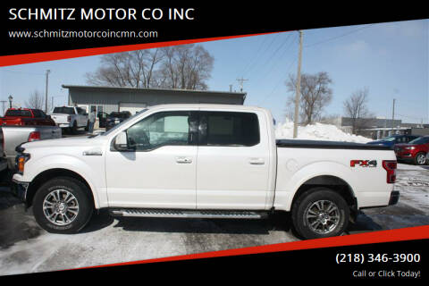 2018 Ford F-150 for sale at SCHMITZ MOTOR CO INC in Perham MN
