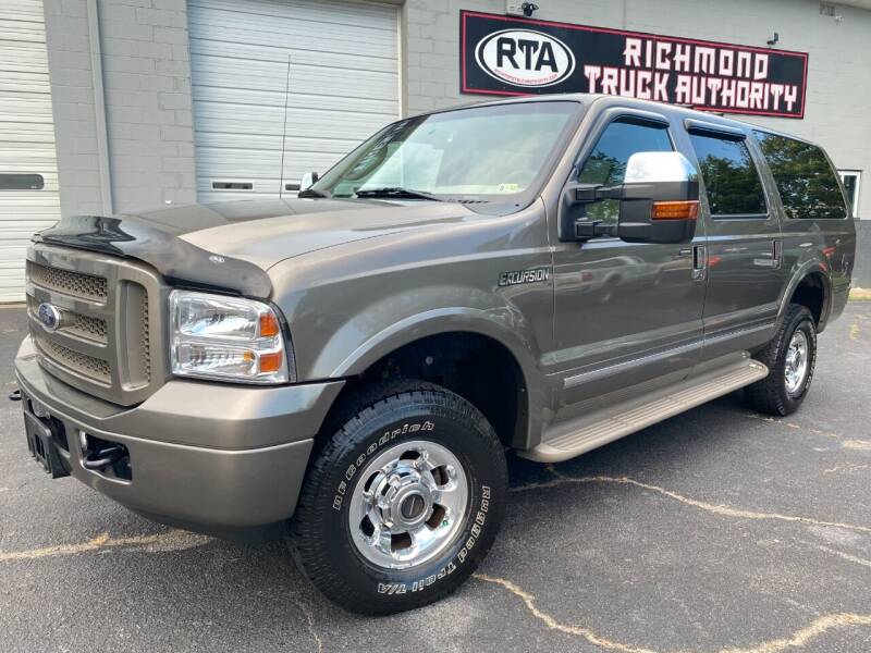 2005 Ford Excursion for sale at Richmond Truck Authority in Richmond VA