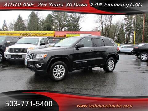 2014 Jeep Grand Cherokee for sale at Auto Lane in Portland OR