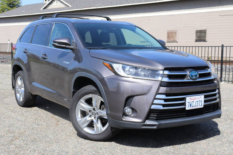 2017 Toyota Highlander Hybrid for sale at California Auto Sales in Auburn CA