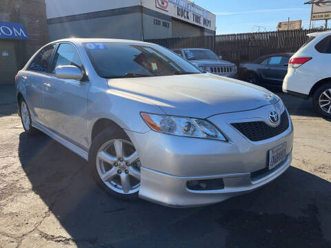 2007 Toyota Camry for sale at WILSON MOTORS in Stockton CA