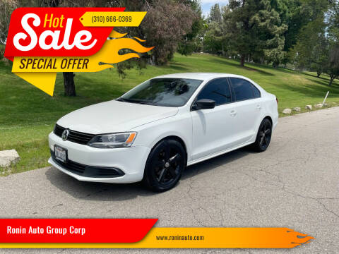 2013 Volkswagen Jetta for sale at Ronin Auto Group Corp in Sun Valley CA