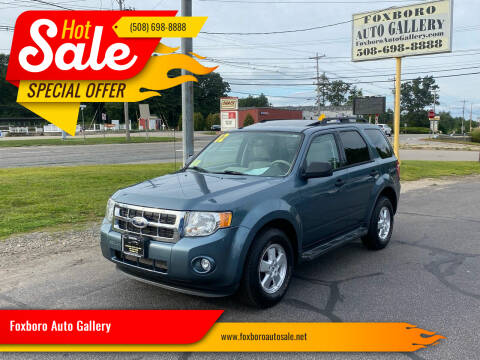 2012 Ford Escape for sale at Foxboro Auto Gallery in Foxboro MA