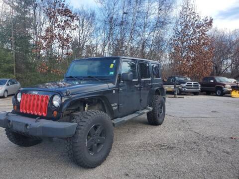 2012 Jeep Wrangler Unlimited for sale at Manchester Motorsports in Goffstown NH