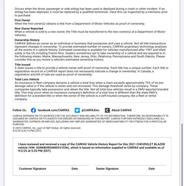 2021 Chevrolet Blazer LT