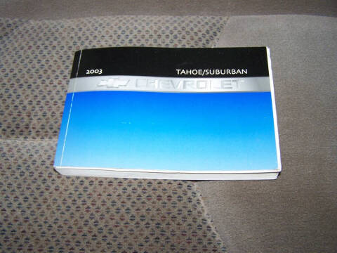 2003 Chevrolet Tahoe