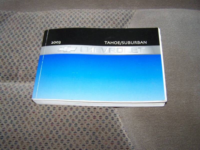 2003 Chevrolet Tahoe