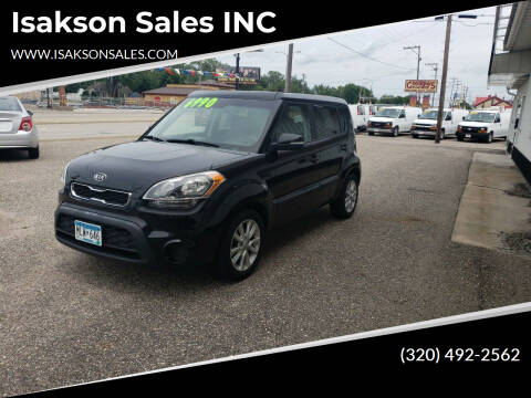 2012 Kia Soul for sale at Isakson Sales INC in Waite Park MN