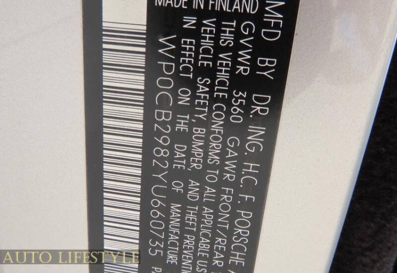 2000 Porsche Boxster S