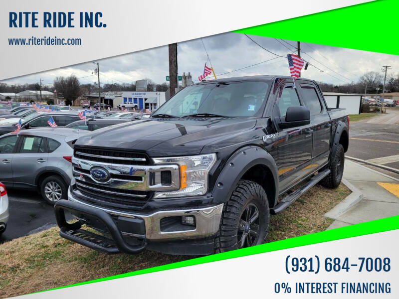 2018 Ford F-150 for sale at RITE RIDE INC. - Rite Ride Inc 2 in Shelbyville TN