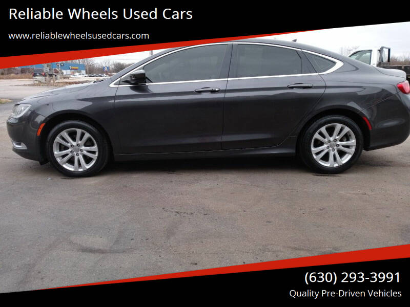 2017 Chrysler 200 for sale at Reliable Wheels Used Cars in West Chicago IL