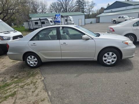 2004 Toyota Camry for sale at FCA Sales in Motley MN