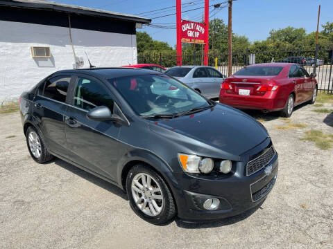 2012 Chevrolet Sonic for sale at Quality Auto Group in San Antonio TX