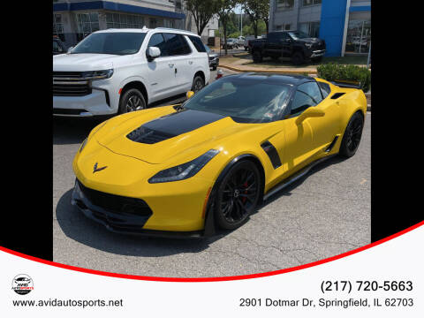 2015 Chevrolet Corvette for sale at AVID AUTOSPORTS in Springfield IL