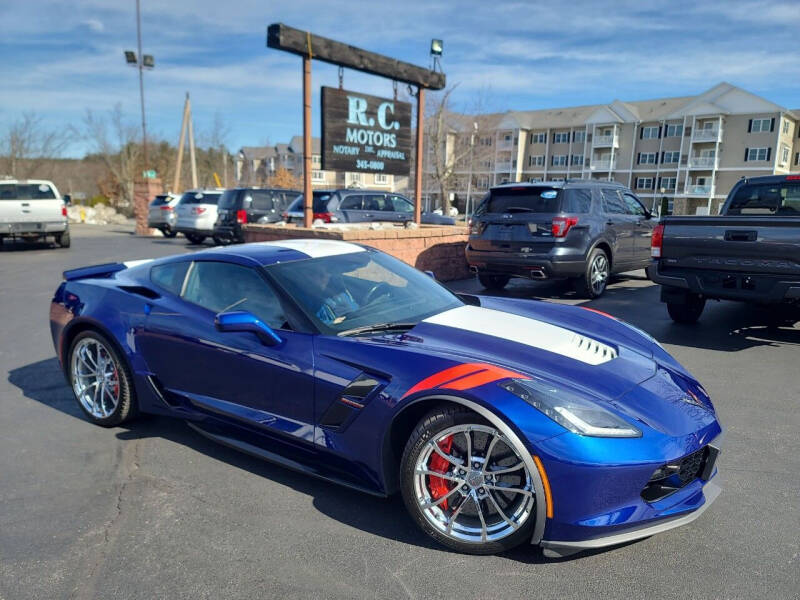 2017 Chevrolet Corvette for sale at R C Motors in Lunenburg MA