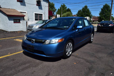 2008 Honda Civic for sale at L&J AUTO SALES in Birdsboro PA