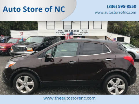 2016 Buick Encore for sale at Auto Store of NC - Walnut Cove in Walnut Cove NC