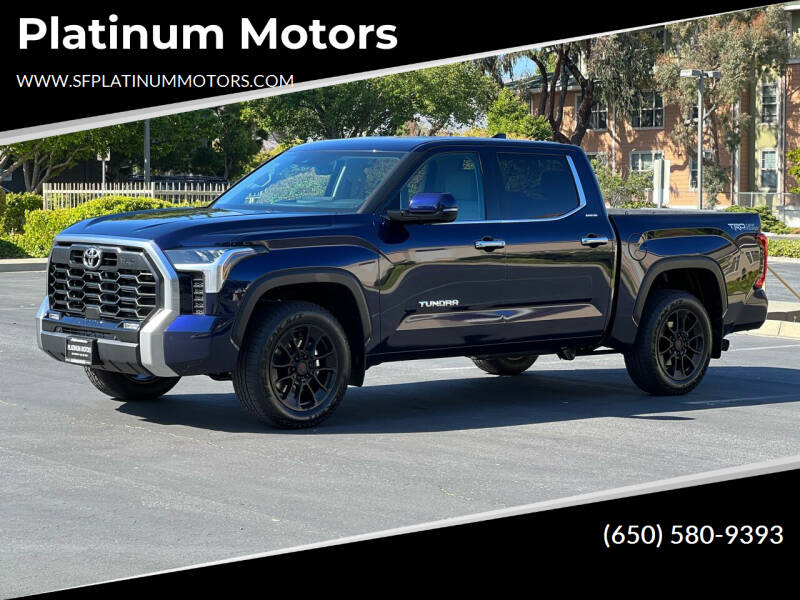 2022 Toyota Tundra for sale at Platinum Motors in San Bruno CA