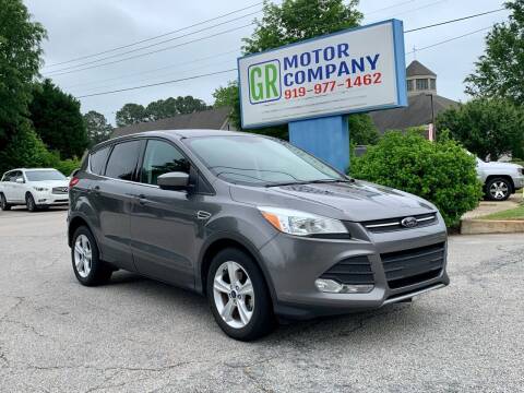 2014 Ford Escape for sale at GR Motor Company in Garner NC