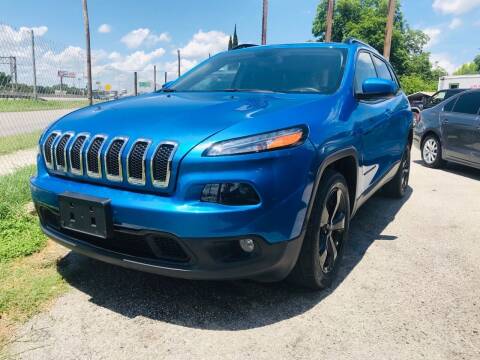 2018 Jeep Cherokee for sale at Auto Finance La Meta in San Antonio TX