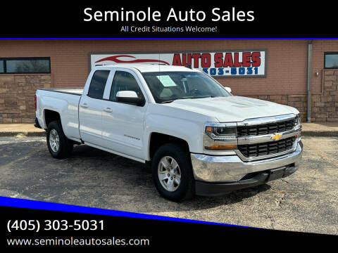 2018 Chevrolet Silverado 1500 for sale at Seminole Auto Sales in Seminole OK