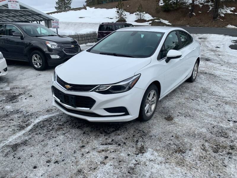 2016 Chevrolet Cruze for sale at CARLSON'S USED CARS in Troy ID