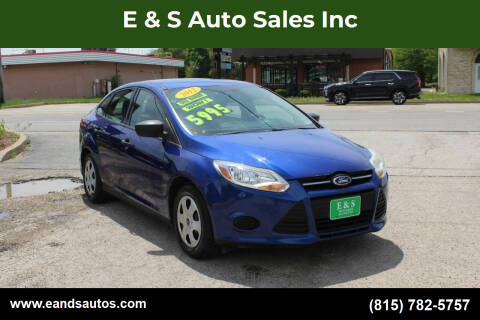 2012 Ford Focus for sale at E & S Auto Sales Inc in Crest Hill IL