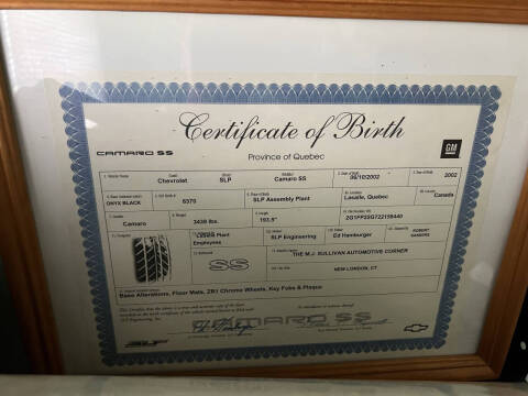 2002 Chevrolet Camaro Z28