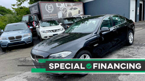 2011 BMW 5 Series for sale at ELITE MOTORS in West Haven CT