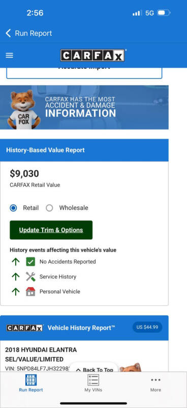 2018 Hyundai Elantra SEL