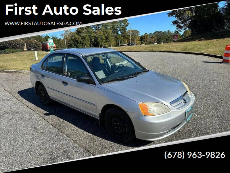 2001 Honda Civic for sale at First Auto Sales in Winder GA