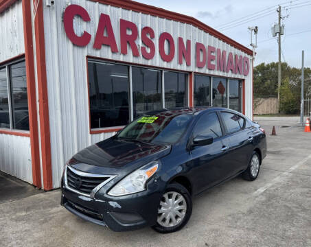 2016 Nissan Versa for sale at Cars On Demand 3 in Pasadena TX