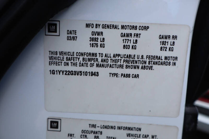 1997 Chevrolet Corvette