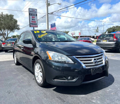 2015 Nissan Sentra for sale at AUTOFAIR LLC in West Melbourne FL