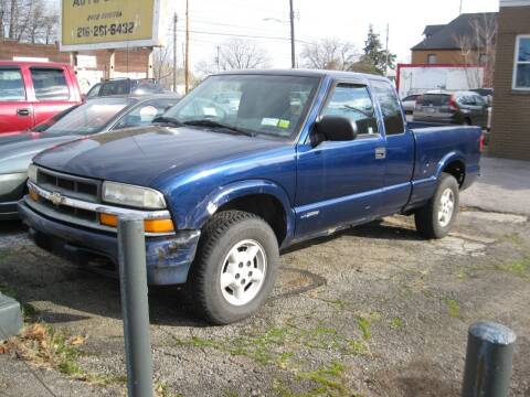 2001 Chevrolet S-10 for sale at S & G Auto Sales in Cleveland OH
