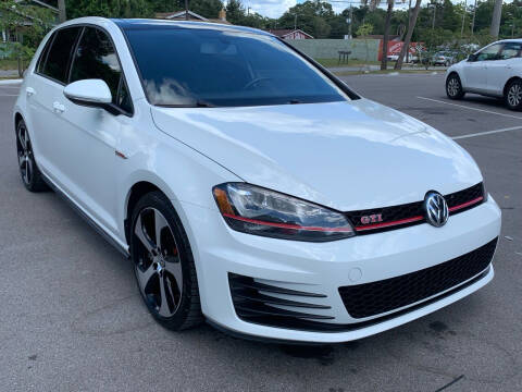 2016 Volkswagen Golf GTI for sale at Consumer Auto Credit in Tampa FL