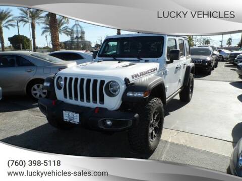 2019 Jeep Wrangler Unlimited for sale at Lucky Vehicles in Coachella CA