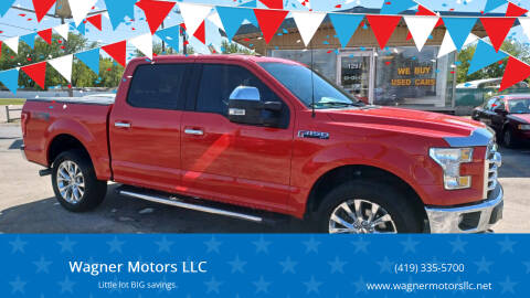 2016 Ford F-150 for sale at Wagner Motors LLC in Wauseon OH