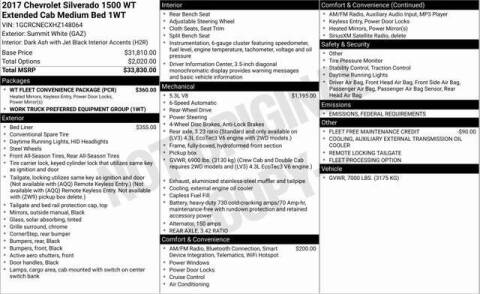 2017 Chevrolet Silverado 1500