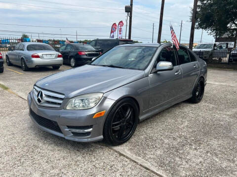 2009 Mercedes-Benz C-Class for sale at Texan Direct Auto Group in Houston TX