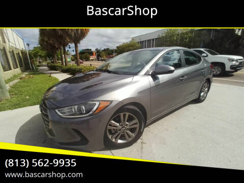 2018 Hyundai Elantra for sale at BascarShop in Tampa FL