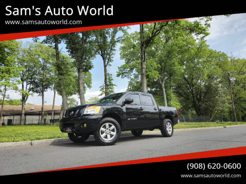 2011 Nissan Titan for sale at Sam's Auto World in Roselle NJ